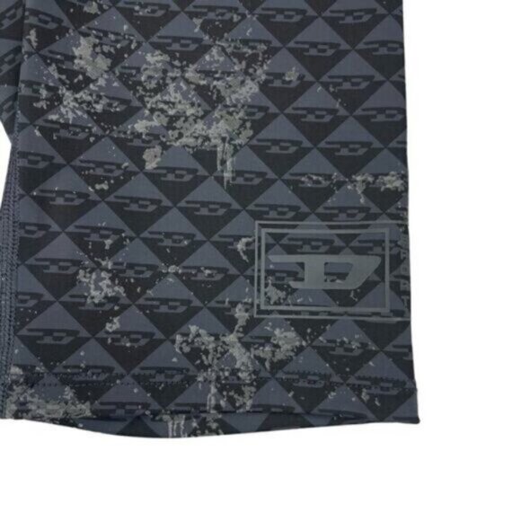 Diesel Sport Womens Monogram Biker Short XS - Picture 6 of 9